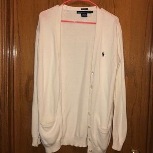 Ralph Lauren cardigan - ivory - size medium